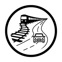 Icon of Roads and Railroads