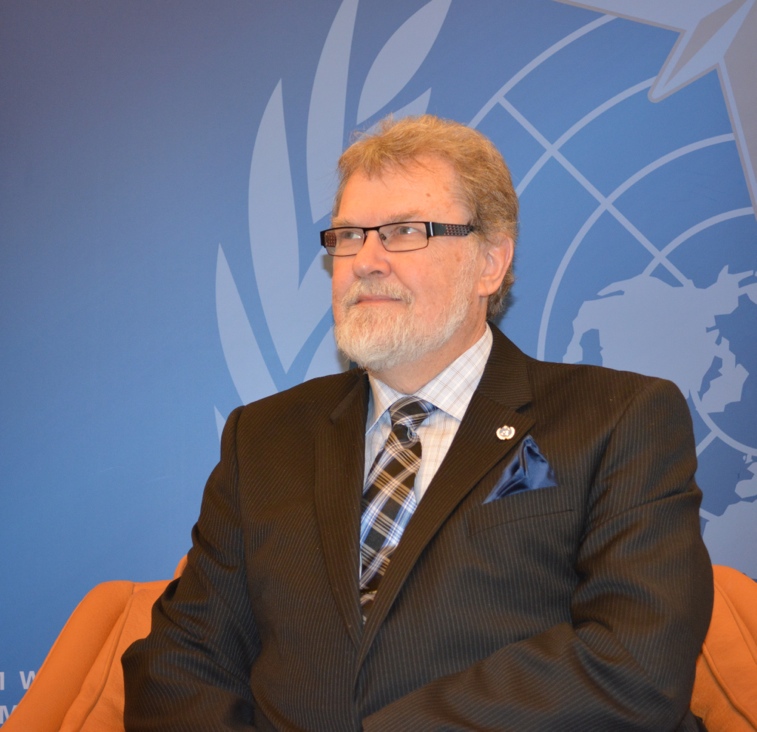 David Grimes, sous-ministre adjoint, Service météorologique du Canada, et président, Organisation météorologique mondiale