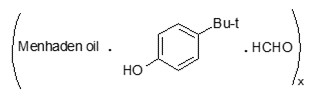 Menhaden oil.OC1=CC=C(C=C1)C(C)(C)C.O=C polymer
