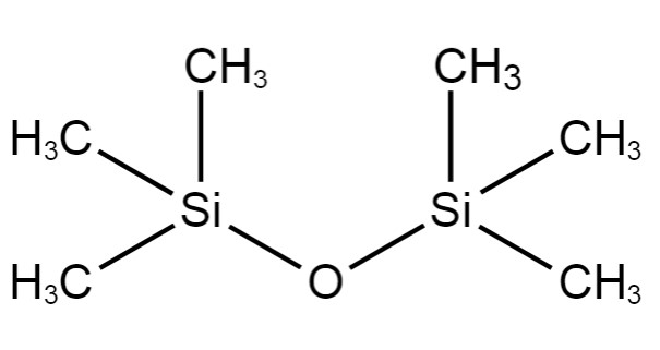 Representative chemical structure of L2 with SMILES notation: C[Si](O[Si](C)(C)C)(C)C