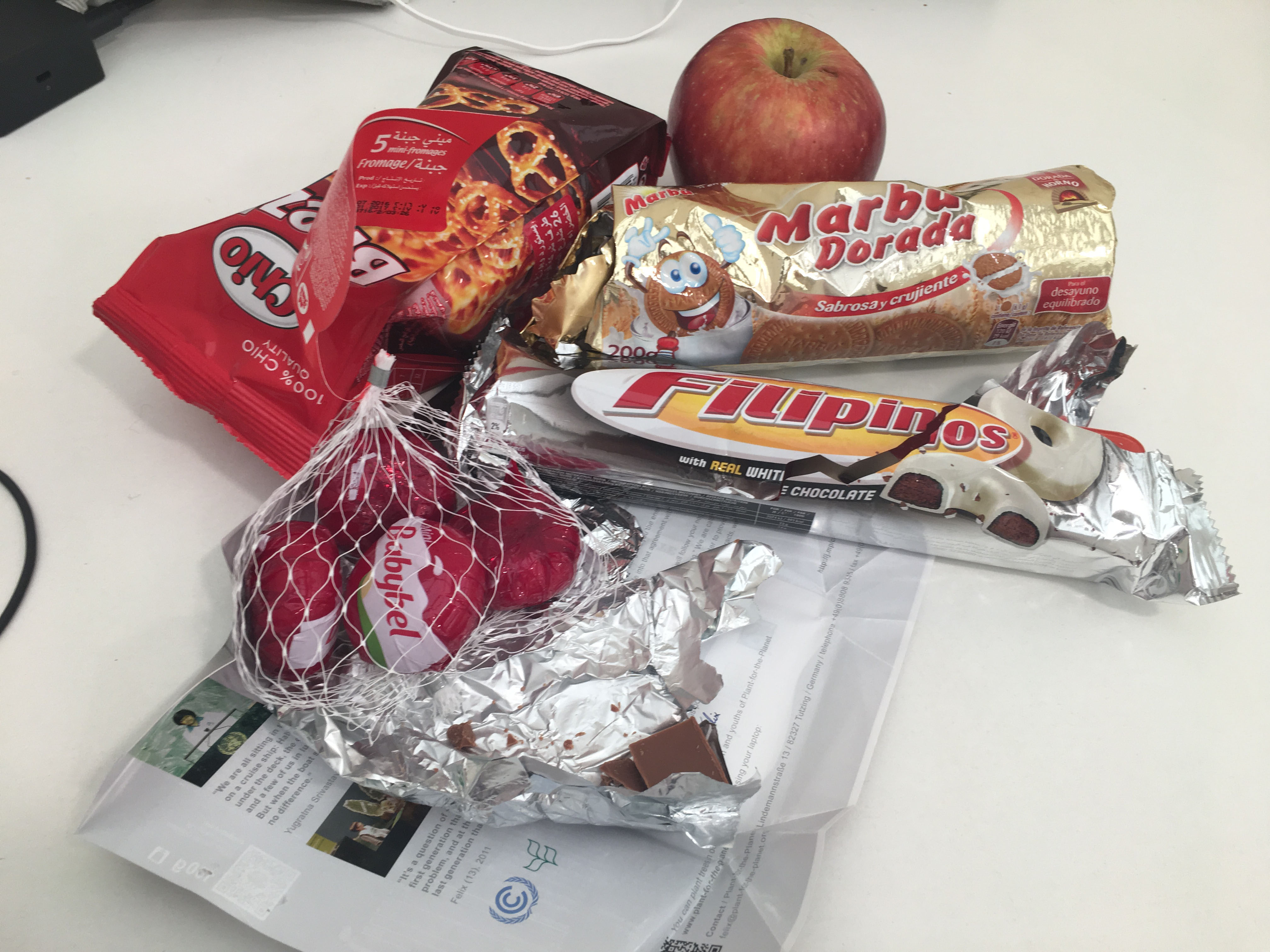 Sometimes the delegates need snacks to get through the day at COP22.