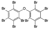 Figure 1: Structure of decabromodiphenyl ether