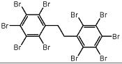 Figure 2: Structure of decabromodiphenyl ethane
