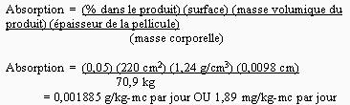 Intake equation