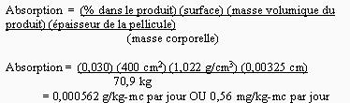 Intake equation