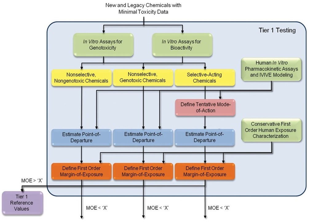 Flowchart outlining Tier 1 in the proposed framework (See long description below)