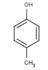 Chemical structure 106-44-5