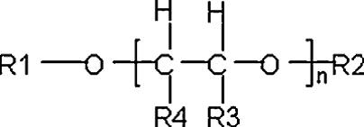 General structural formula of glycol ethers, glycol esters and glycol diethers (see long description below) (see long description below)