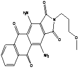Image of chemical structure CI number 61104
