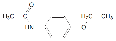 Chemical structure of acetamide
