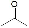 Chemical structure CAS RN 67-64-1