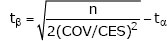 Post Hoc Power Equation 1