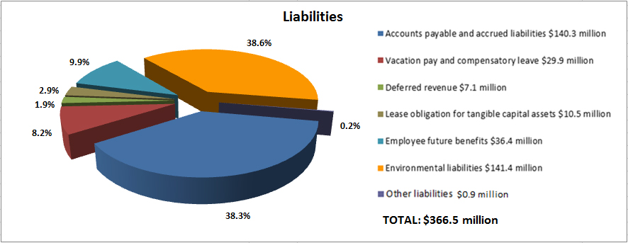 Liabilities by Type (see details below)