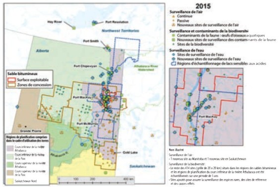 Suivi environnemental au cours de l’année de référence 2010-2011 et suivi proposé pour 2015