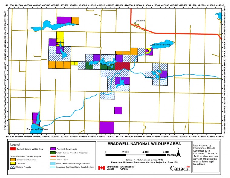 Map of Conservation lands