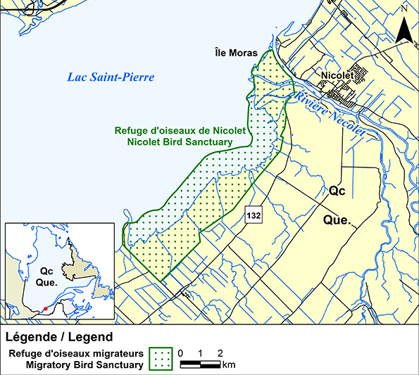 Refuge d’oiseaux migrateurs de Nicolet Canada.ca