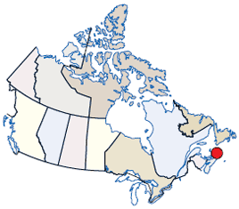 Carte illustrée du Canada