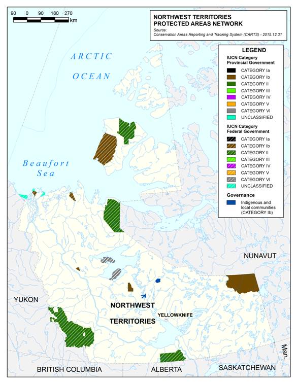 Northwest Territories Jurisdictional map