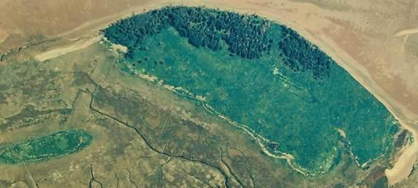 Boot Island uplands and nearby Cyril's Island.