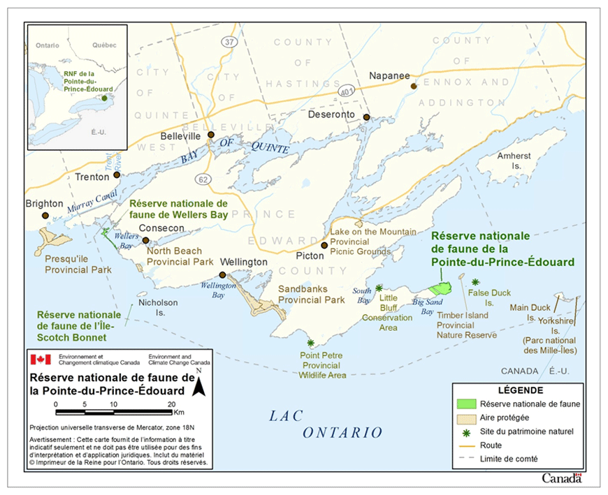 Map du patrimoine naturel situés à proximité (voir longue description ci-dessous)