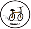 Choose, Brown bicycle