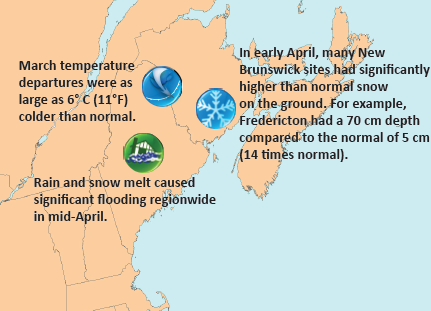 Gulf of Maine Significant Events - for March-May 2014