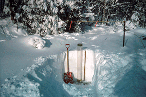 Image de Échantillonnage de la neige