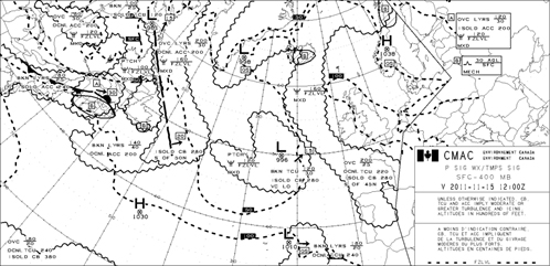 Synoptic Chart Canada