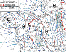 Synoptic Chart Canada