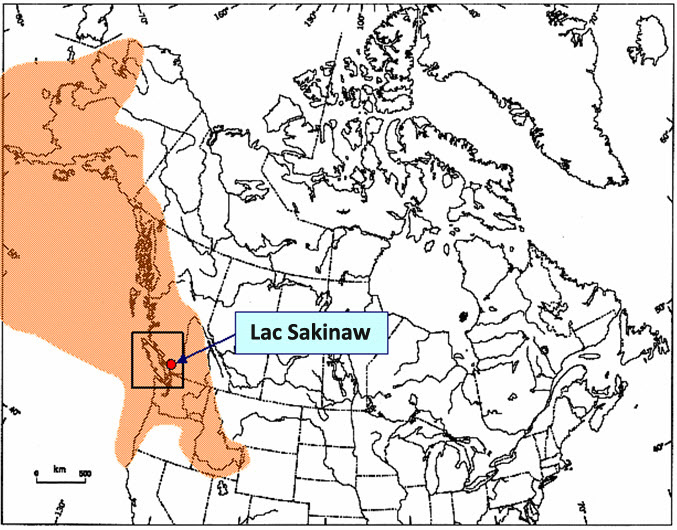 Aire de répartition naturelle