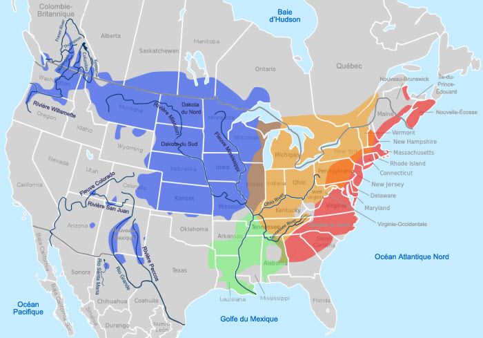 Map of North America (see long description below)