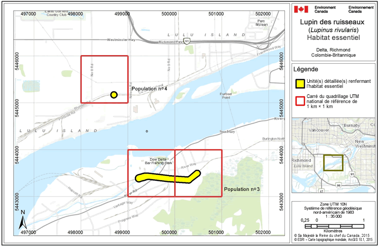 Carte : Delta, Richmond - Colombie-Britannique