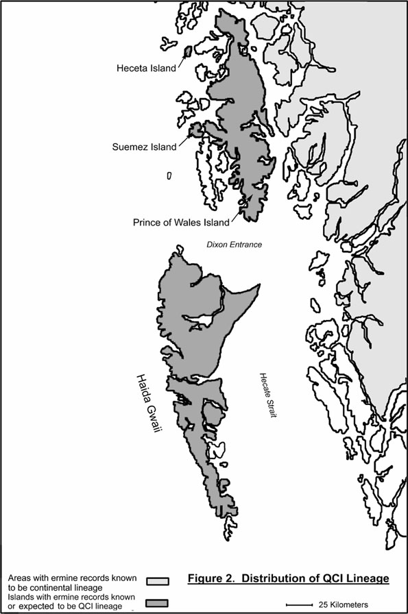 Figure 2. Distribution of QCI lineage.