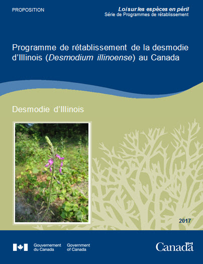Programme de rétablissement de la desmodie d'Illinois