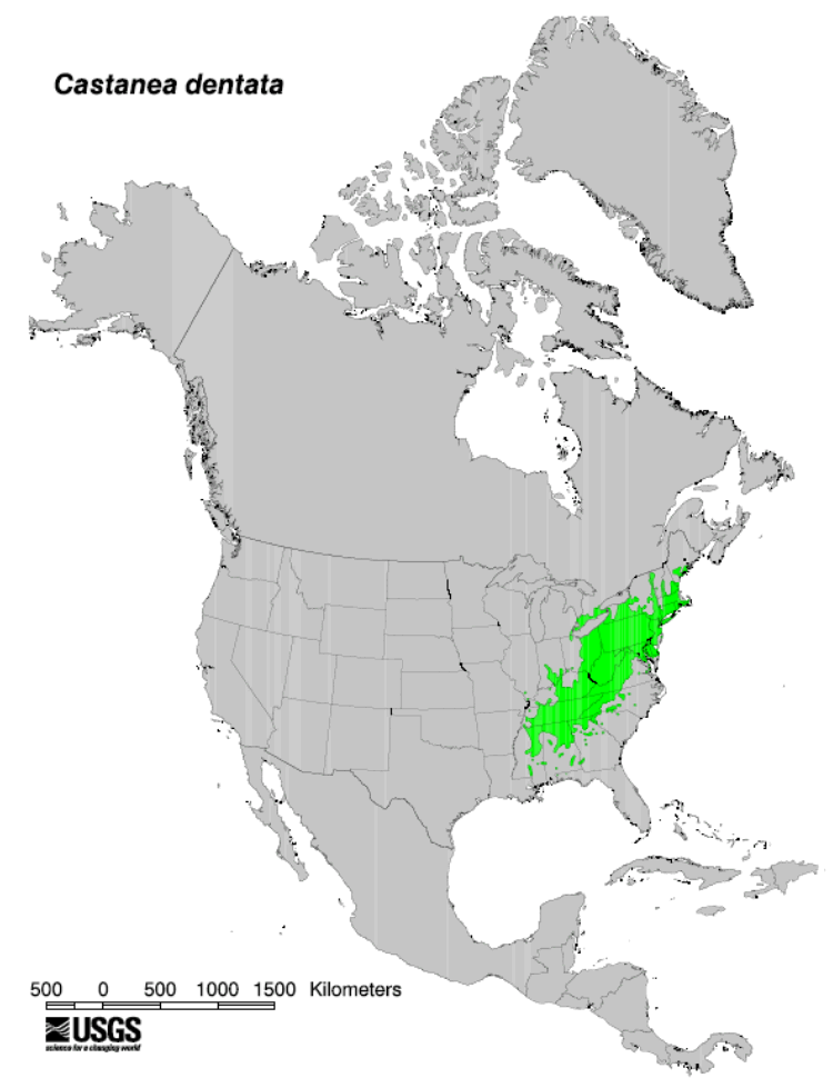 Map: Canada, USA and Mexico