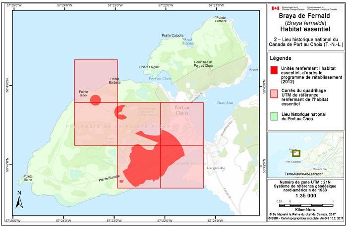 Carte de lieu historique national du Canada de Port au Choix (T.-N.-L.)(voir longue description ci-dessous)