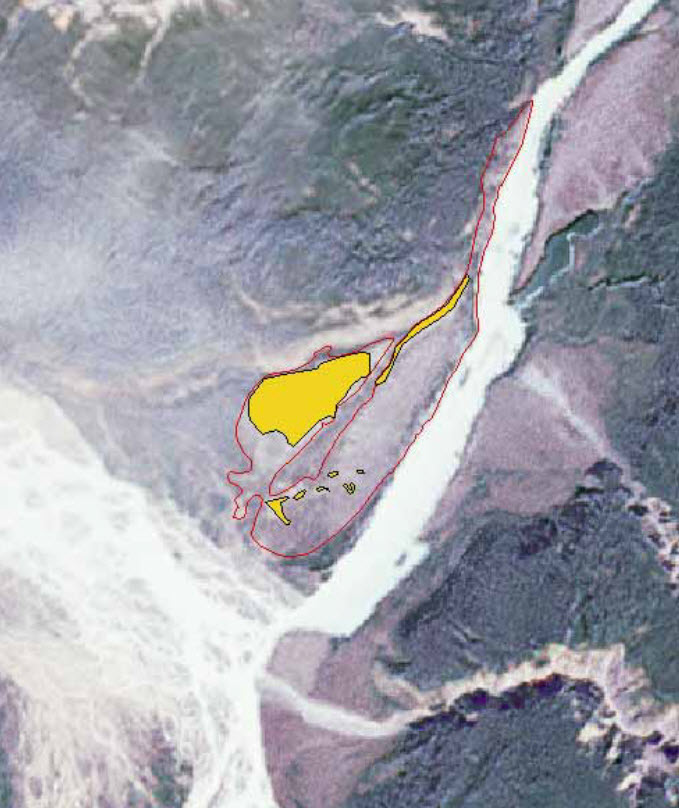 Répartition du carex des sables