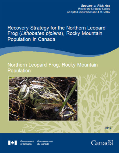 Recovery Strategy for Northern Leopard Frog