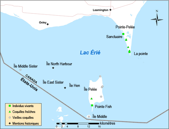 Carte : Lac Éric