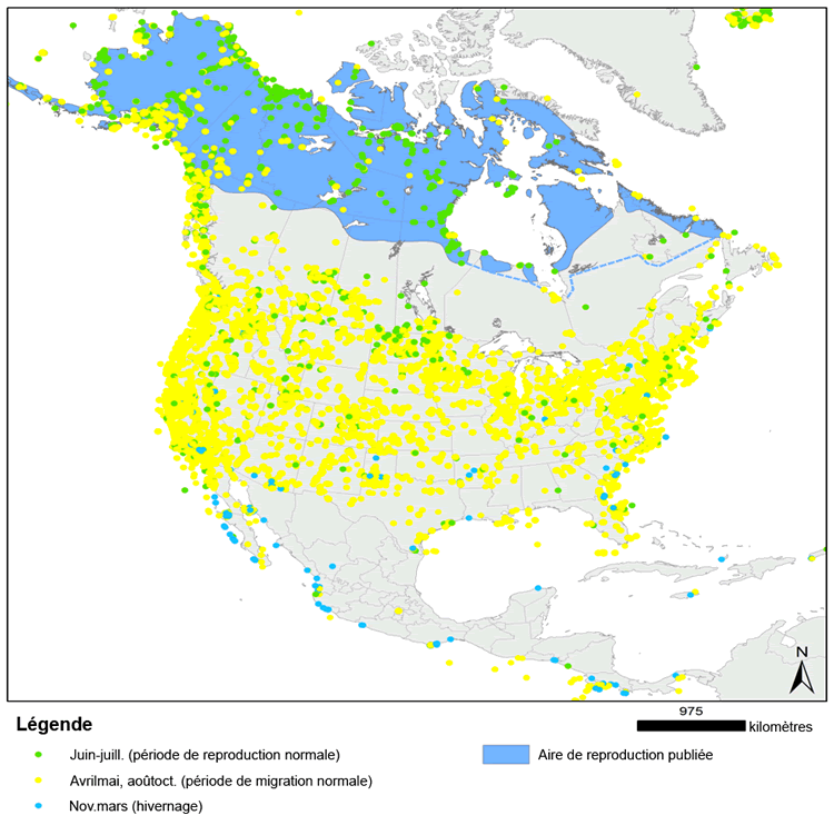 Carte de l'Amérique du Nord et de l'Amérique centrale