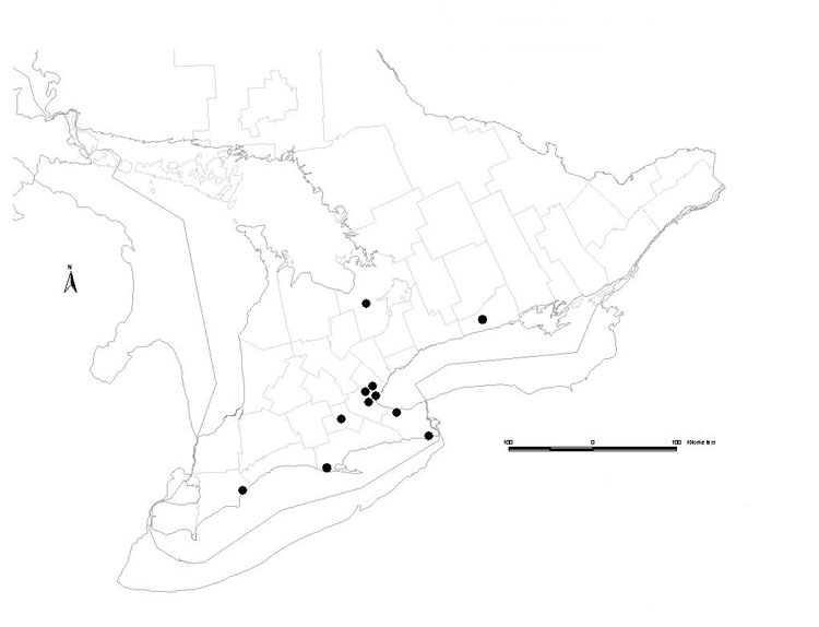 Map of southern Ontario