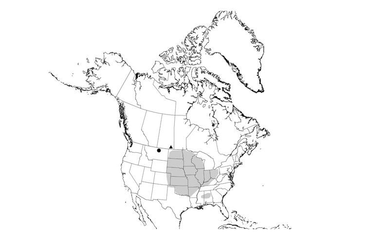 Map of North America