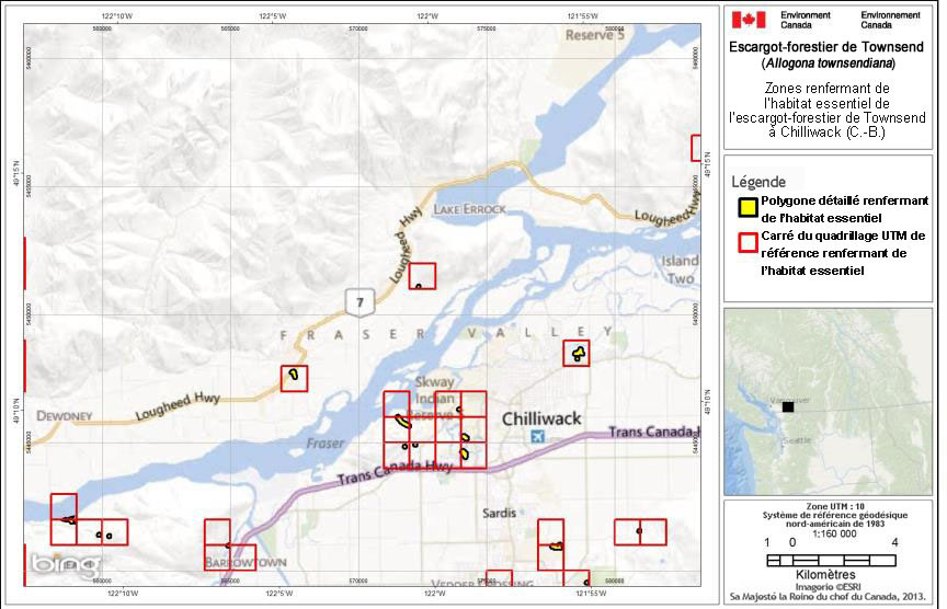 Carte : Chilliwack (C.-B.)