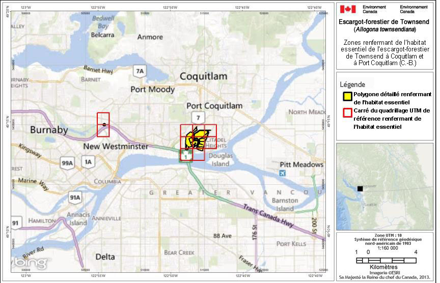 Carte : Coquitlam et à Port Coquitlam (C.-B.)