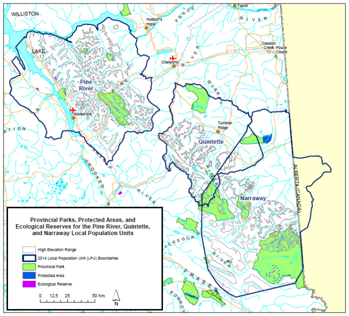 Map protected areas (see long description below)