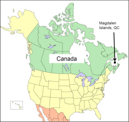 Carte de l’Amérique du Nord (see long description below)