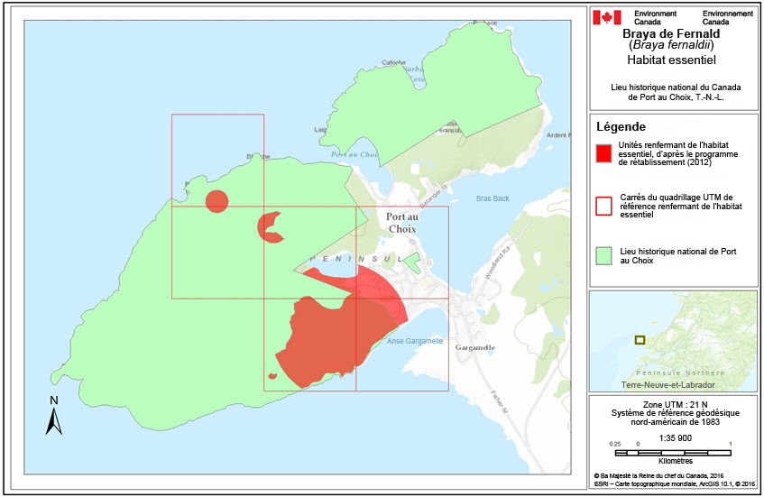 Habitat essentiel au lieu historique national