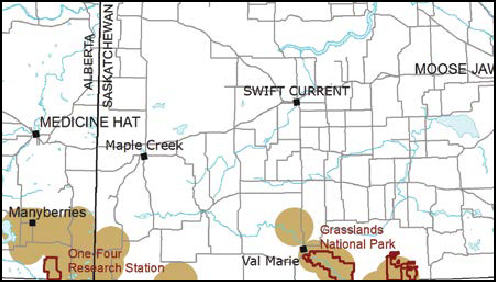 Greater Sage-Grouse map