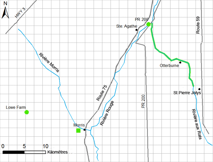 Sous-populations canadiennes de vernonie fasciculée
