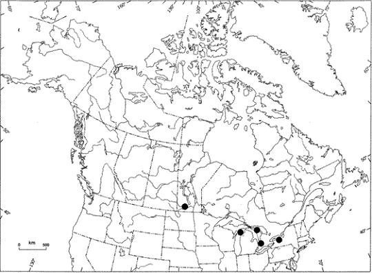 Figure 2: Collection sites for the Aweme Borer.
